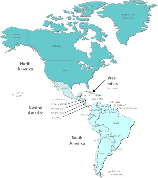 America Map